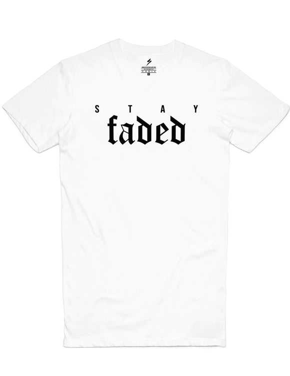 Stay Faded White Tee